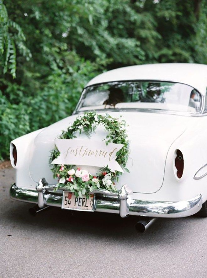 Wedding Car Floral Decoration