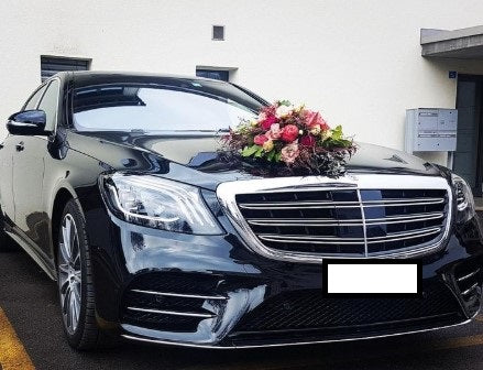 Wedding Car Floral Decoration