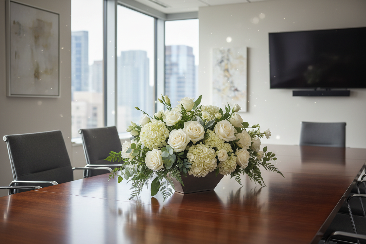 🌺 Why Every Workspace Needs Flowers