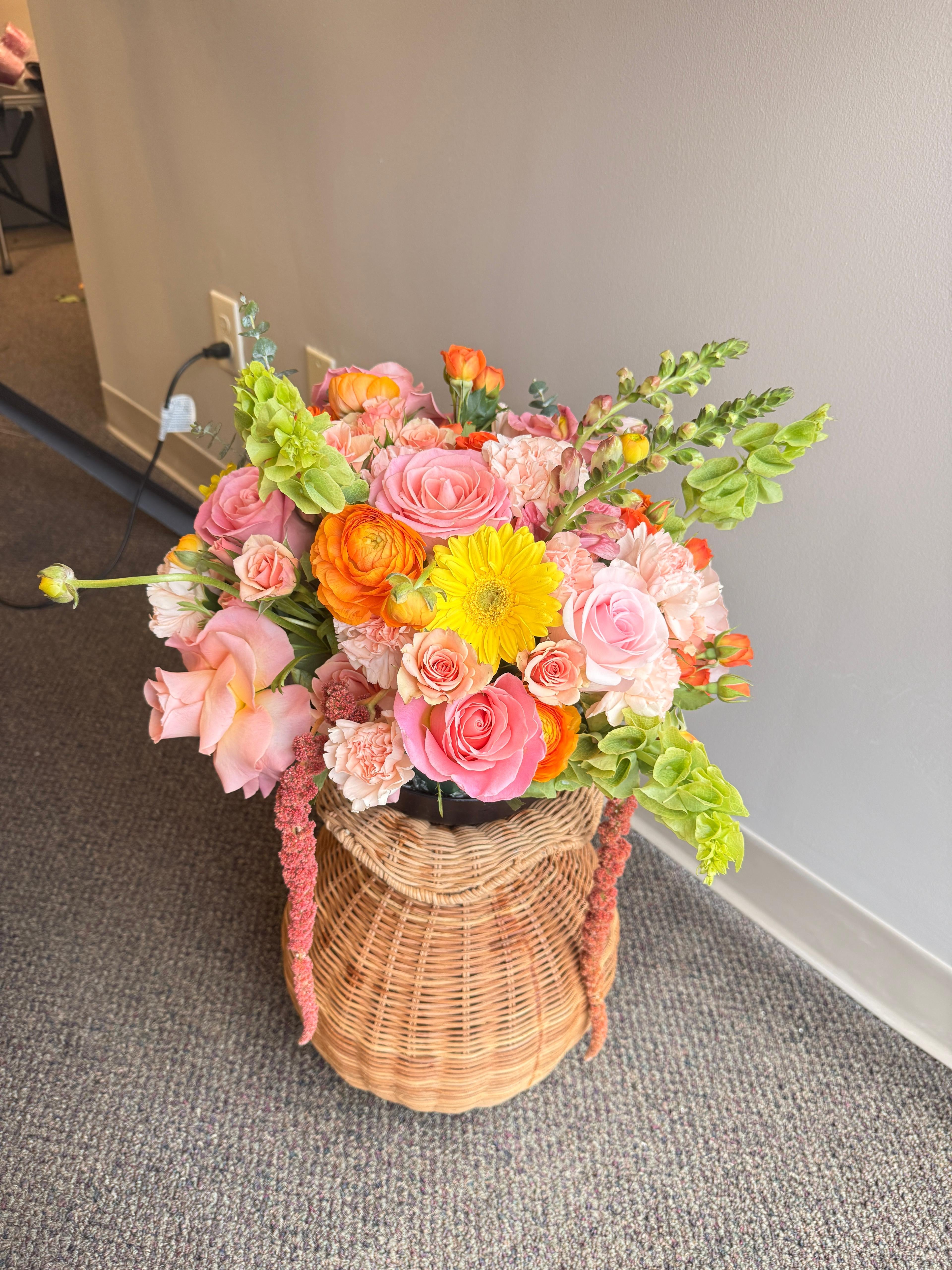 The Artisian Florist Basket