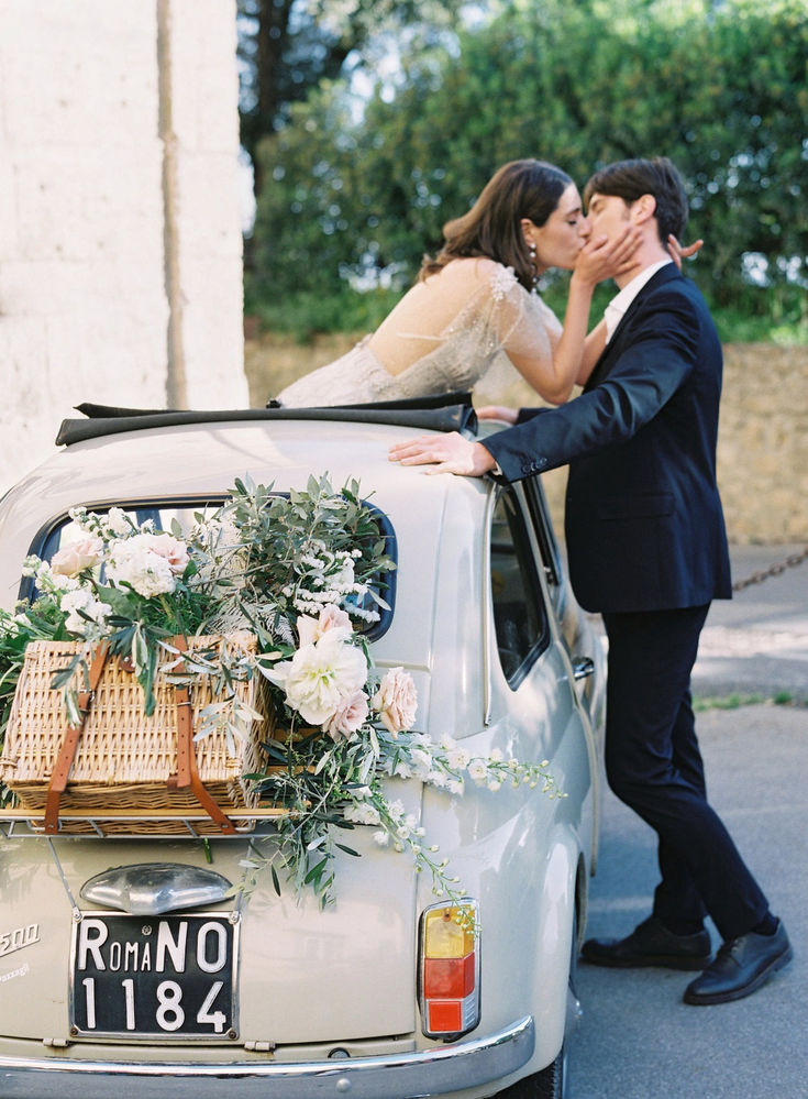 Wedding Car Floral Decoration