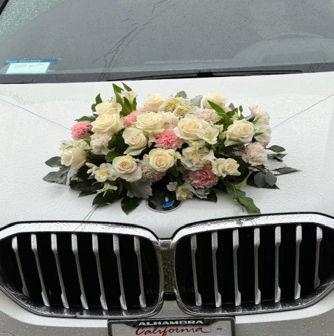 Wedding Car Floral Decoration