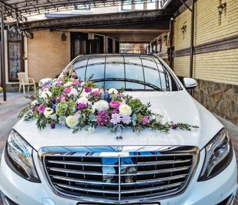 Wedding Car Floral Decoration