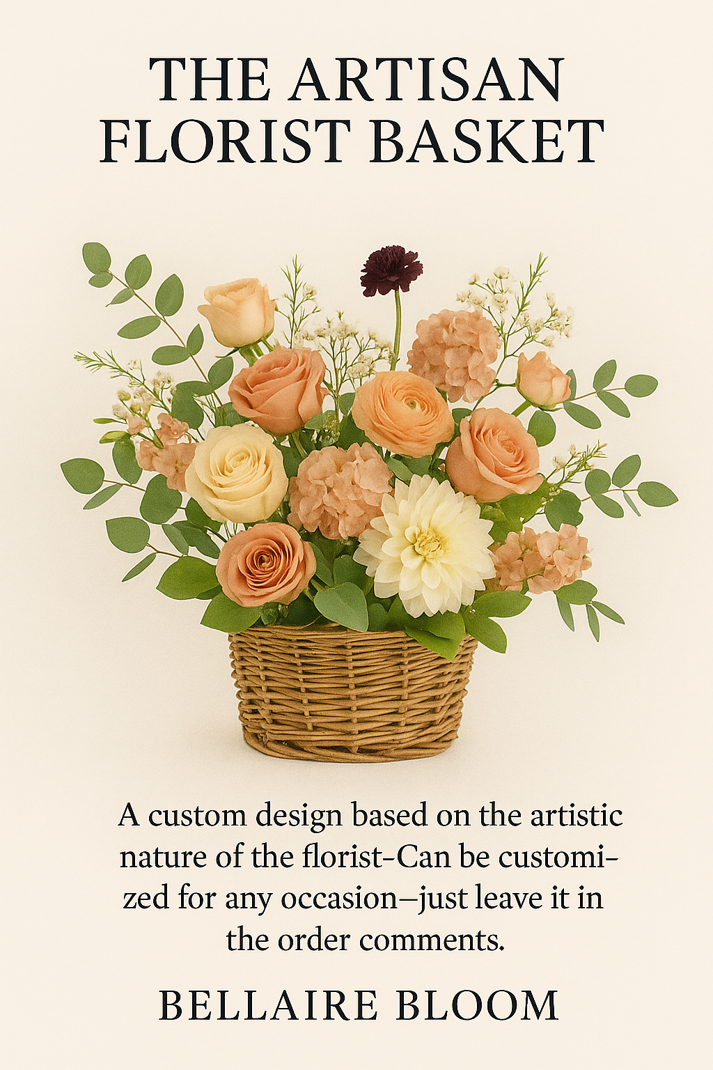 The Artisian Florist Basket