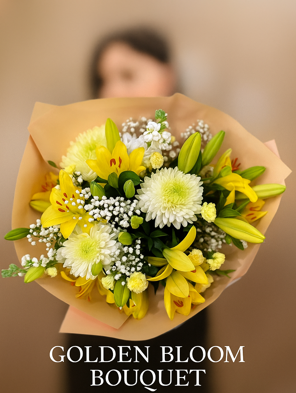 Golden Bloom Bouquet